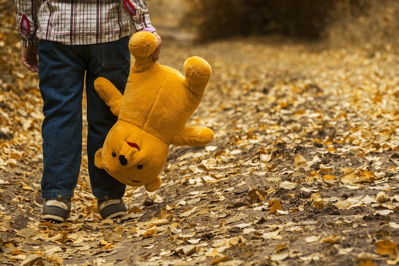 Girl With Autoimmune Disease Creates Teddy Bear Pouch That Hides IV Bags