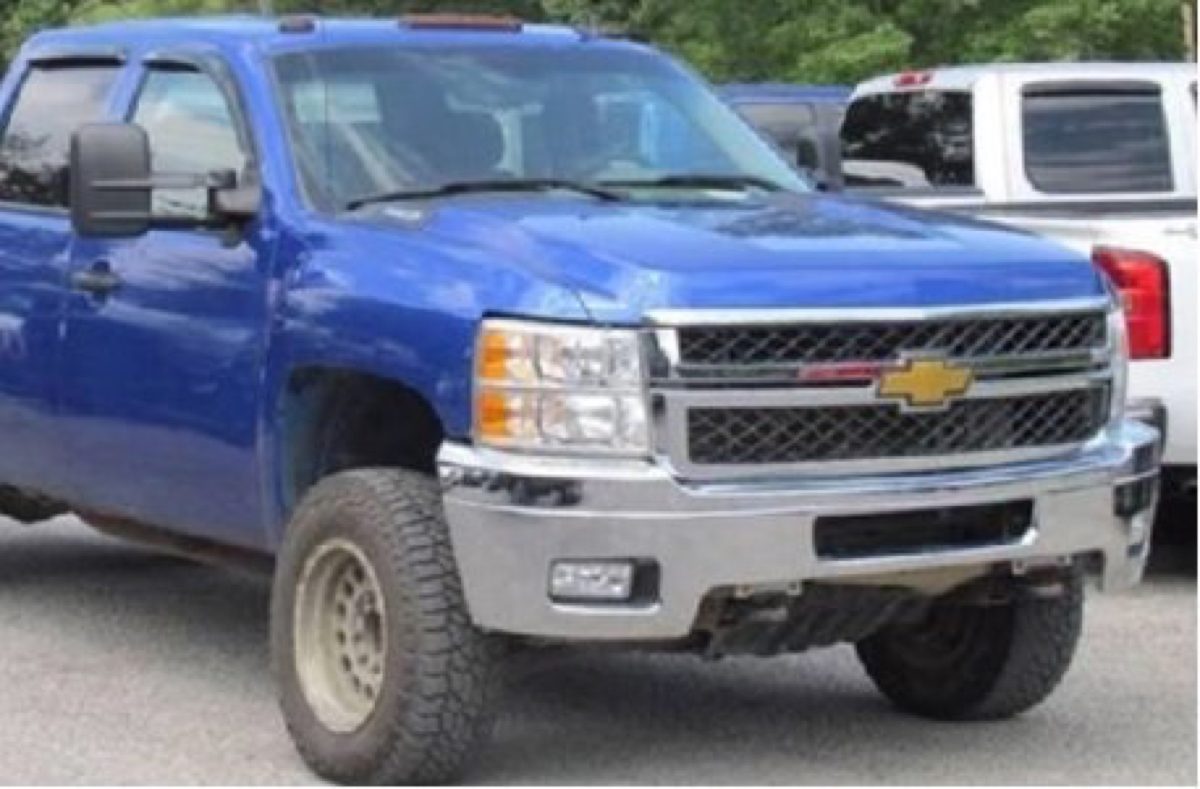 Truck similar to the one involved in the abduction of Maleah Davis, on May 4, 2019. (Houston Police Dept)