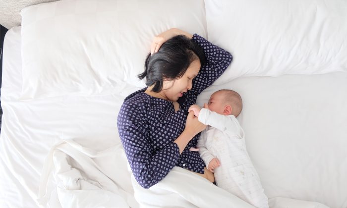 Researchers found less evidence of a “fight-or-flight” stress response in the babies who had nursed. (Kevin Liang/Unsplash)