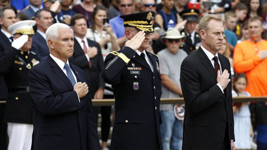 Pence Honors Fallen Service Members at Arlington Cemetery