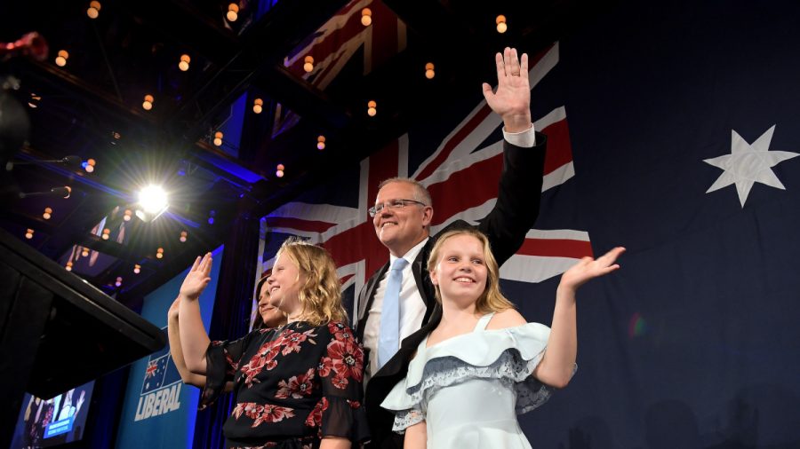 Hero’s Welcome for Morrison on Victory in Australia’s Federal Election