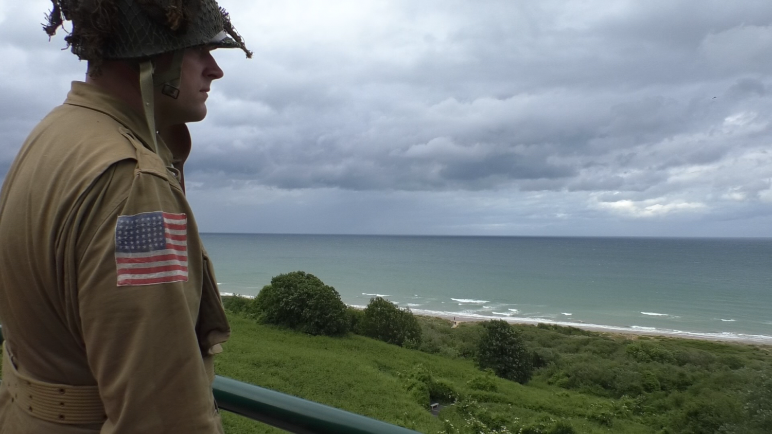 D-Day American Soldiers Remembered at American Cemetery in Normandy