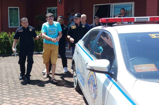Francesco Galdelli, 58, and his wife Vanya Goffi, 45, who have been on the run for six years, were arrested Saturday in the Thai city of Pattaya in a joint operation by Royal Thai Police and Italian agents from Interpol, Italian police said in a statement, on June 16, 2019. (Crime Suppression Division of Thailand/AP)