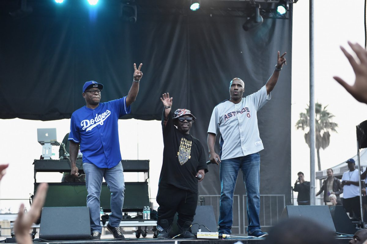 Scarface, Bushwick Bill and Willie D of the Geto Boys