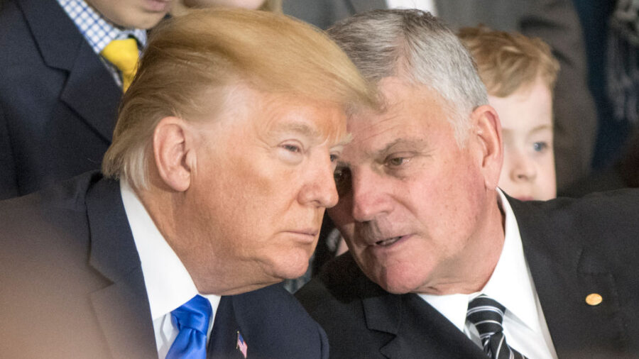 Evangelist Franklin Graham Says Trump’s Wealth Declined During Presidency Because He Put ‘America First’