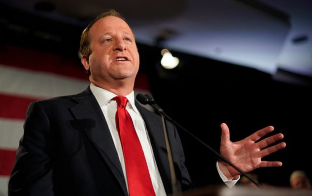 Democratic Colorado Governor-elect Jared Polis speaks 