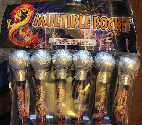 Multiple Rocket firecrackers