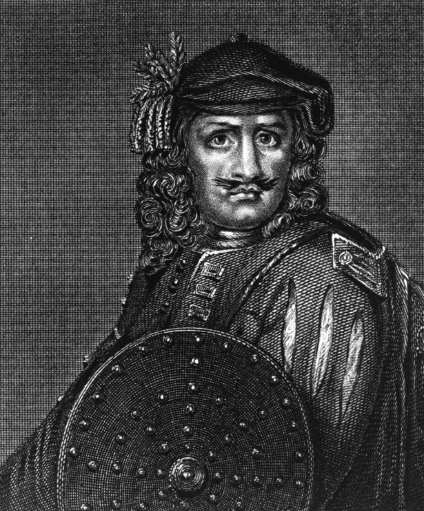 Scottish Jacobite freebooter Robert 'Rob Roy' MacGregor (1671—1734), circa 1700. (Hulton Archive/Getty Images)