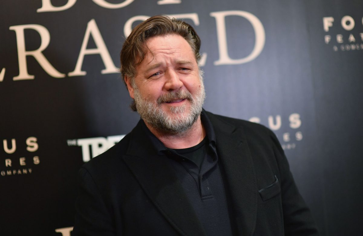 New Zealand actor Russell Crowe attends the special screening of 'Boy Erased' at The Whitby Hotel Theater in New York City on Oct. 22, 2018. (Angela Weiss/AFP/Getty Images)