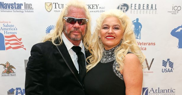 Duane "Dog the Bounty Hunter" Chapman (L) and Beth Chapman attend the Vettys Presidential Inaugural Ball at Hay-Adams Hotel in Washington, on Jan. 20, 2017. (Teresa Kroeger/Getty Images)