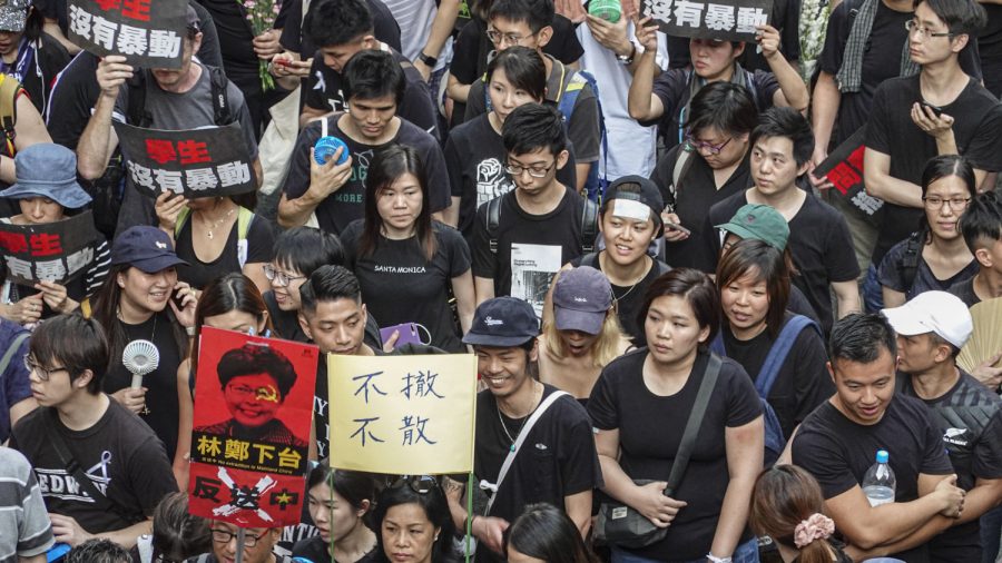 ‘Three Suspensions’ Rally Gets Underway in Hong Kong
