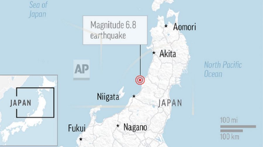 Strong Quake Strikes Northwest Japan, Triggers Small Tsunami, Power Cuts