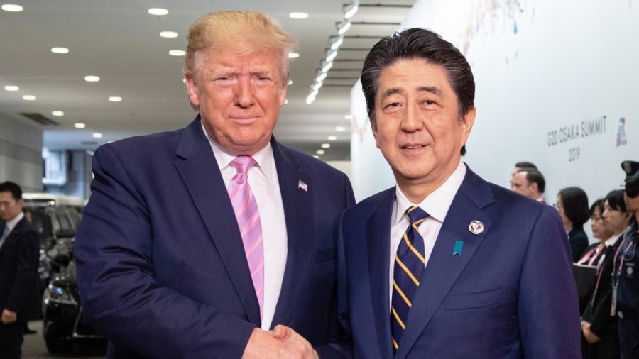 Trump Meets Japan’s Abe at the G-20 Summit
