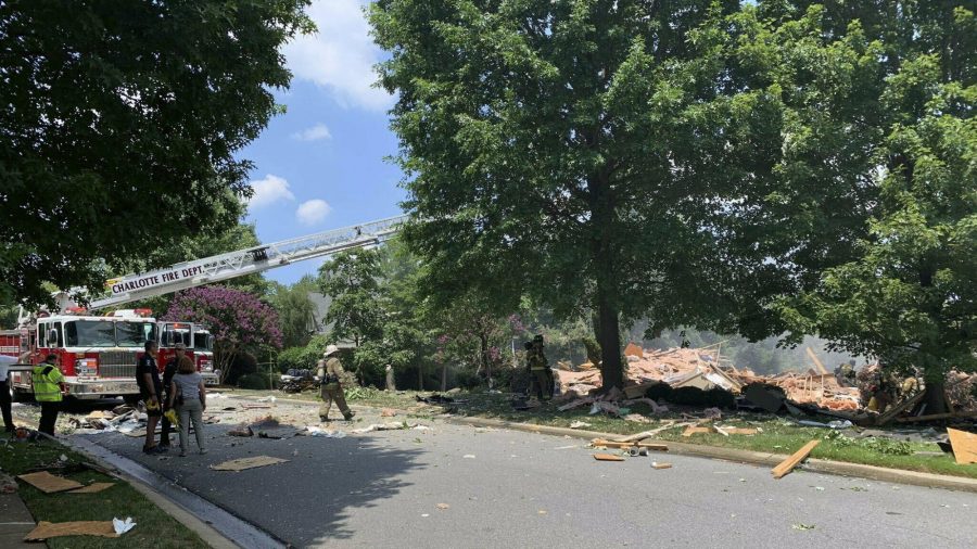 At Least 2 People Hurt After a Massive Explosion Levels Home in North Carolina
