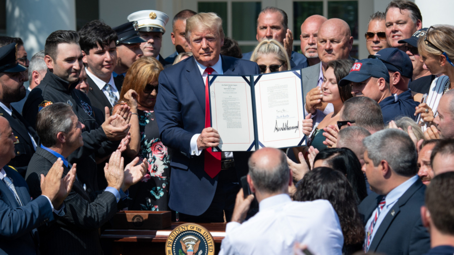 Trump Signs 9/11 Bill Extending Compensation for First Responders
