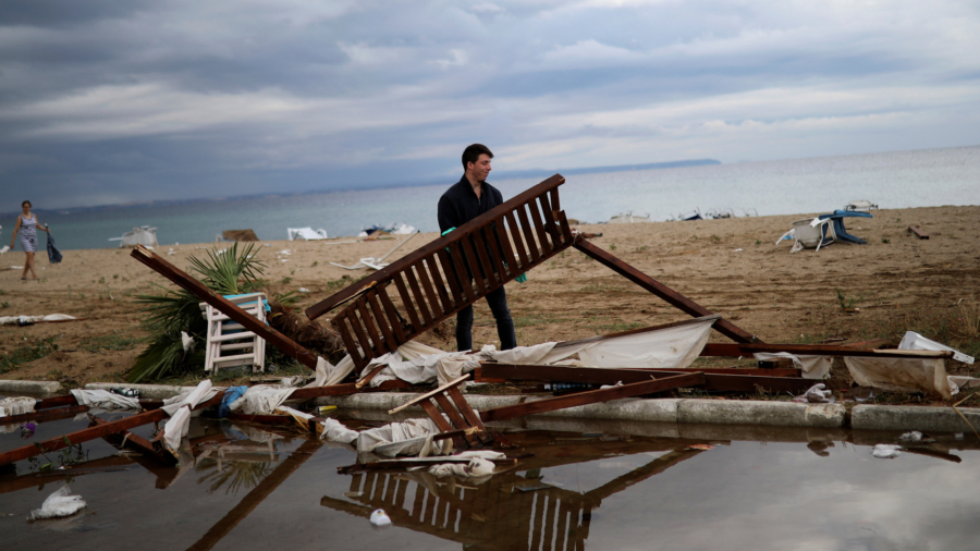 Violent Storm Kills Six Foreigners in Northern Greek Resorts