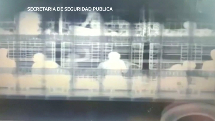 Mexican Officials Find 51 Illegal Immigrants in Truck Using Giant X-ray
