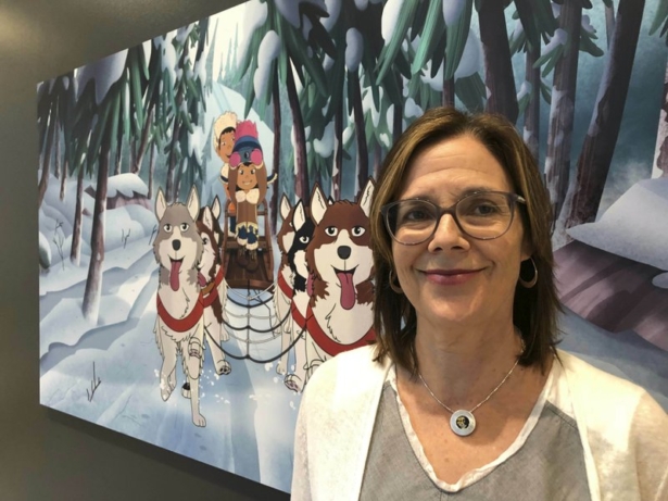 Dorothea Gillim, executive producer and co-creator of "Molly of Denali," at the Anchorage Museum in Anchorage, Ala., on June 27, 2019. (Mark Thiessen/AP Photo)