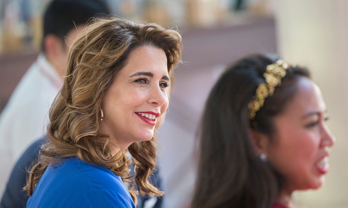 Princess Haya bint Al Hussein in her role as Patron attends the Cartier International Dubai Polo Challenge at Desert Palm Hotel in Dubai, United Arab Emirates on Nov. 5, 2016. (The Office of Princess Haya of Jordan via Getty Images)