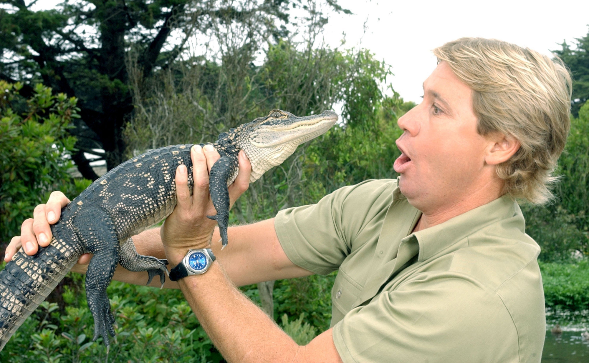 Steve Irwin’s Son Looks Exactly Like Him in This Re-created Photo