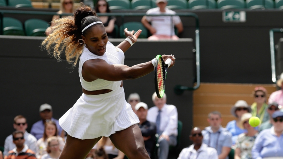 Williams Fined $10,000 for Damaging Wimbledon Court