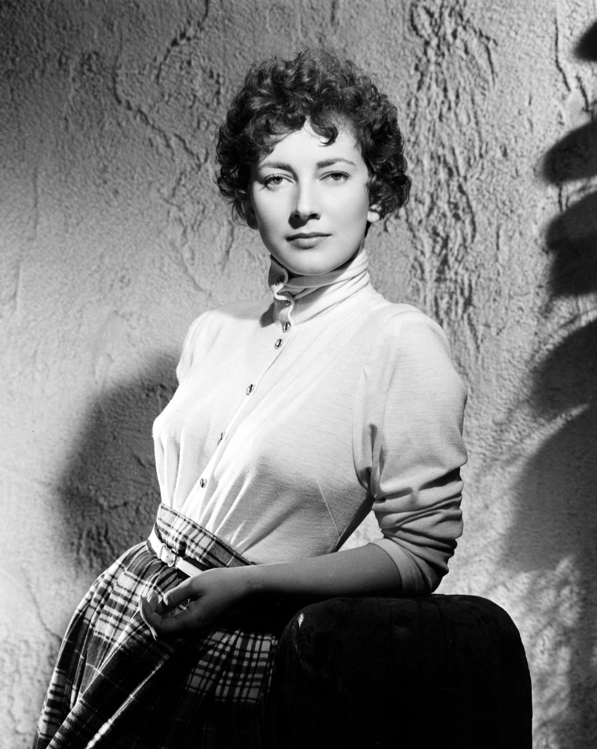 Italian film actress Valentina Cortese is shown in Italy in January, 1949. (AP)