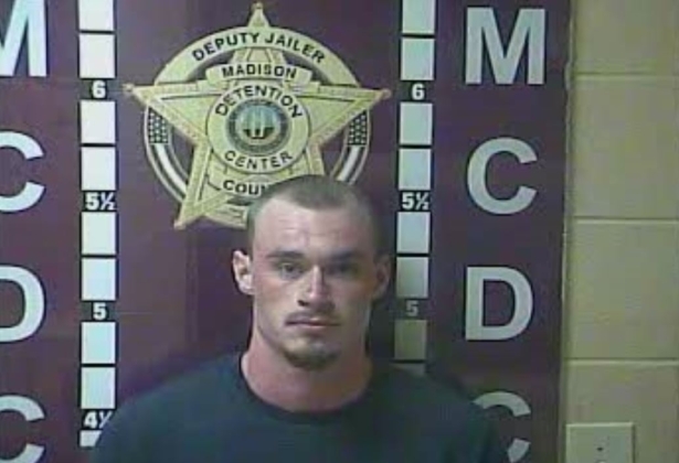 David Sparks in a booking photograph. (Madison County Jail)