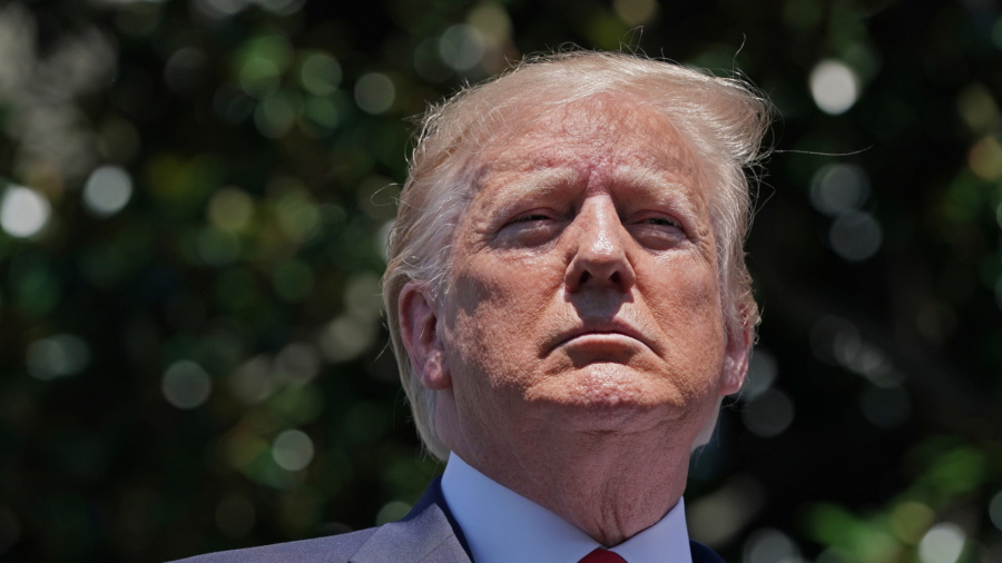 Trump Mocks ‘Staged’ Crowd for ‘Foul Mouthed’ Omar, Says Media Has ‘Sick Partnership’ With Squad