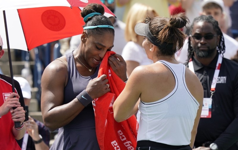 Tearful Serena Retires Injured In Toronto Final