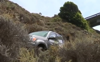 Search and Rescue Responding to Car Over Cliff in Big Sur, Second This Week