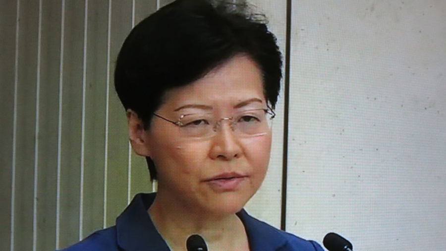 Hong Kong Leader Carrie Lam Defends Police, Says Planned Open Dialogue Not a ‘Gimmick’