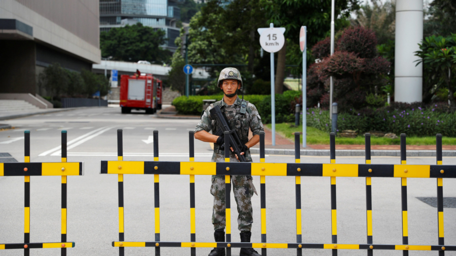 Chinese Troop Rotation in Hong Kong Draws Unease