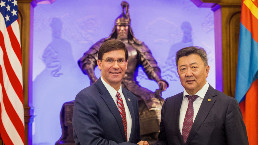 With an Eye on China, Russia and a Horse, Pentagon Chief Visits Mongolia