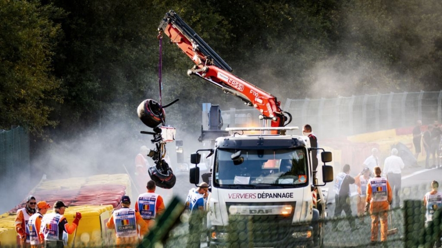 F2 Driver Hubert Killed in Crash at Belgian Grand Prix
