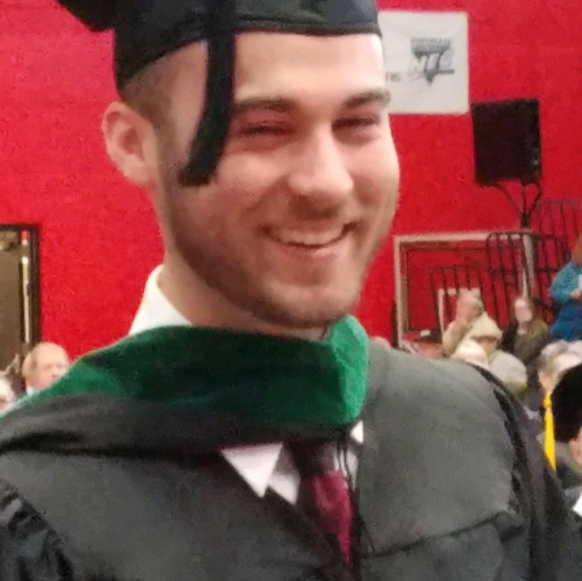 This undated photo provided by the Cumer family shows Nicholas Cumer, one of the victims in a shooting at a popular nightlife area in Dayton, Ohio, Sunday, Aug. 4, 2019. (Courtesy of the Cumer family via AP)