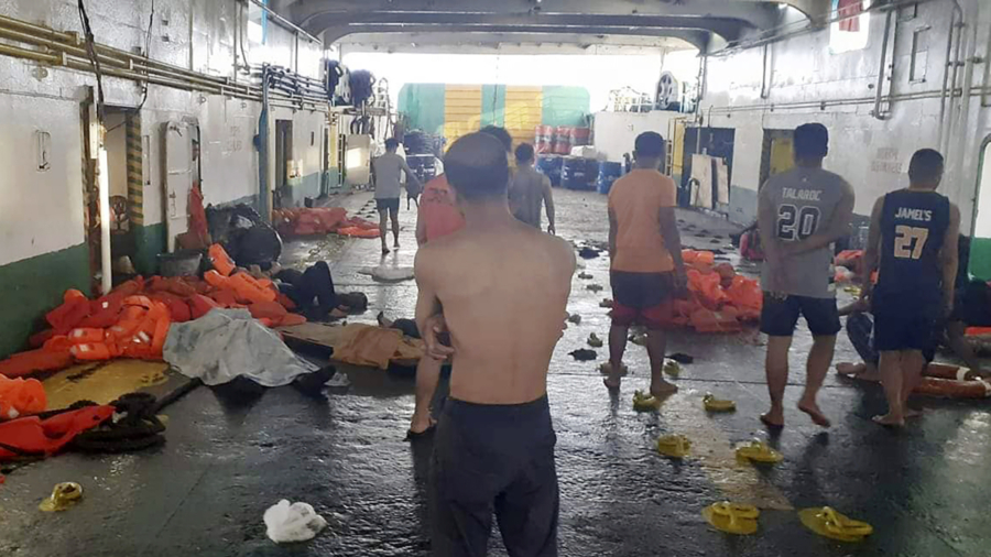 3 Dead, Over 200 Rescued From Burning Ferry in Philippine Waters