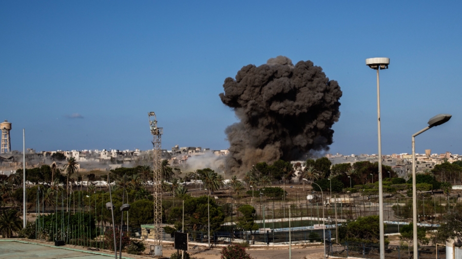 Air Strike on South Libyan Town Kills at Least 43: Official
