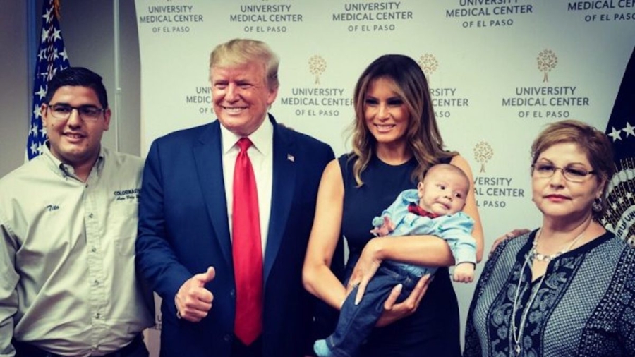 Family of El Paso Orphan Explains Trump Photo with Baby That Drew Criticism