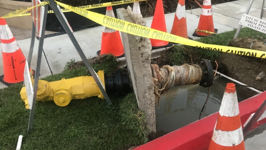 Home Flooded by Water From Broken Hydrant