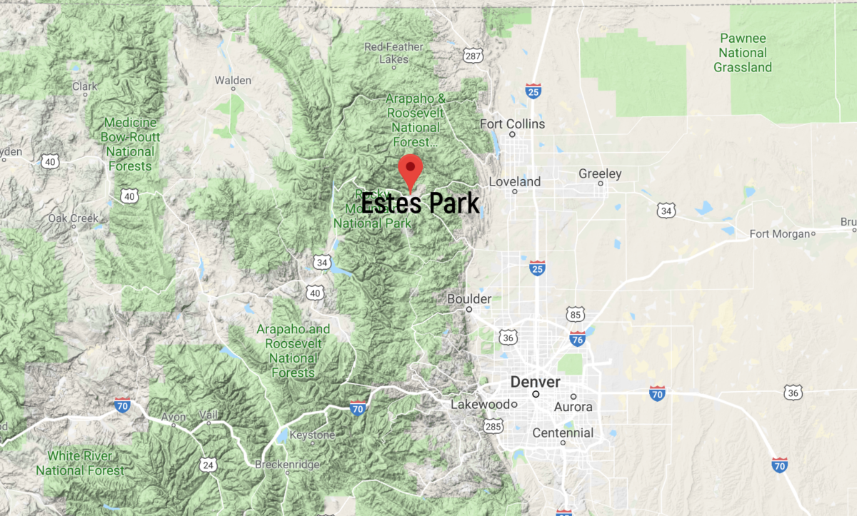Estes Park, Colo. (Screenshot/Google Maps)