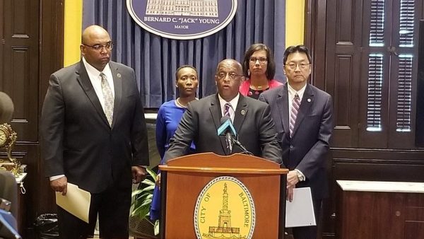 Photo of Mayor Jack Young. (Baltimore City Department of Public Works)