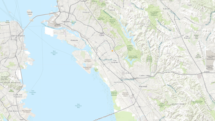San Leandro Hit with 2.6 Magnitude Earthquake
