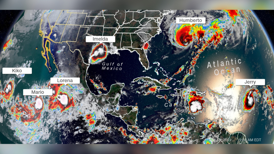 There Are 6 Named Storms in the Western Hemisphere