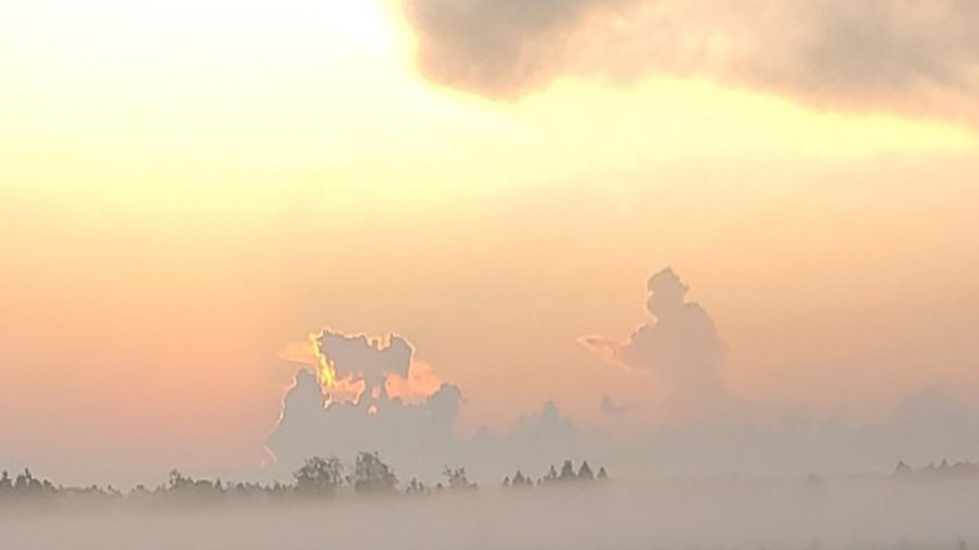 Florida Man Sees ‘Firefighter Running Toward Angel’ in Clouds on 9/11