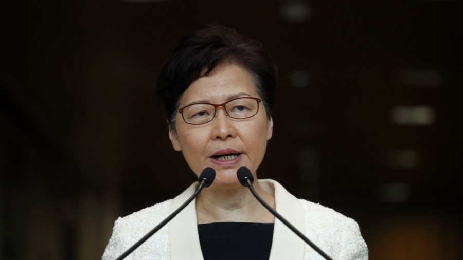 Hong Kong Leader Carrie Lam Claims US-Hong Kong Human Rights Bill is ‘Foreign’ Interference