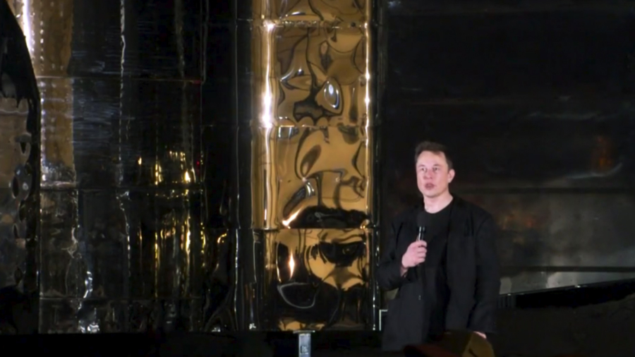 Musk Unveils SpaceX Rocket Designed to Get to Mars and Back