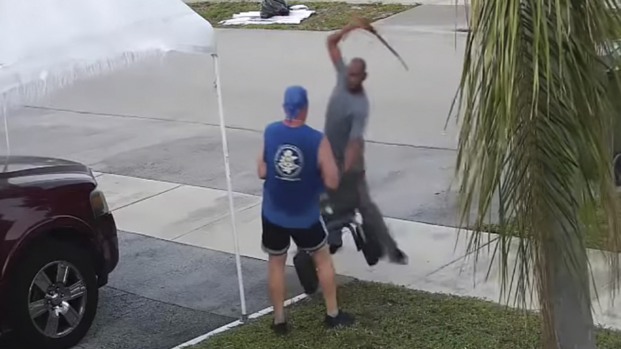 Florida Man Arrested for Using Samurai Sword During Argument Over Wheelbarrow