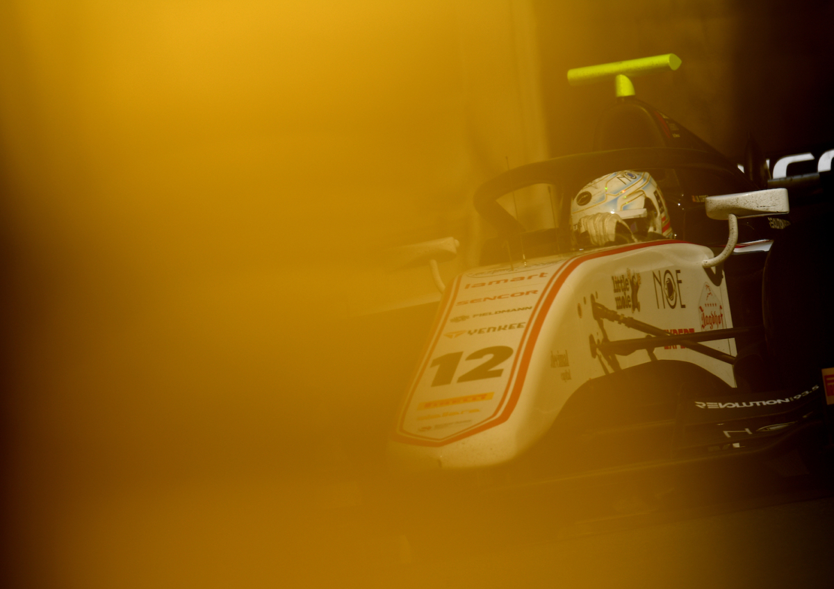 Juan Manuel Correa of United States driving the Sauber Junior Team by Charouz during qualifying for the F2 Grand Prix of Bahrain at Baku City Circuit on April 26, 2019 in Baku, Azerbaijan. (Photo by Clive Mason/Getty Images)