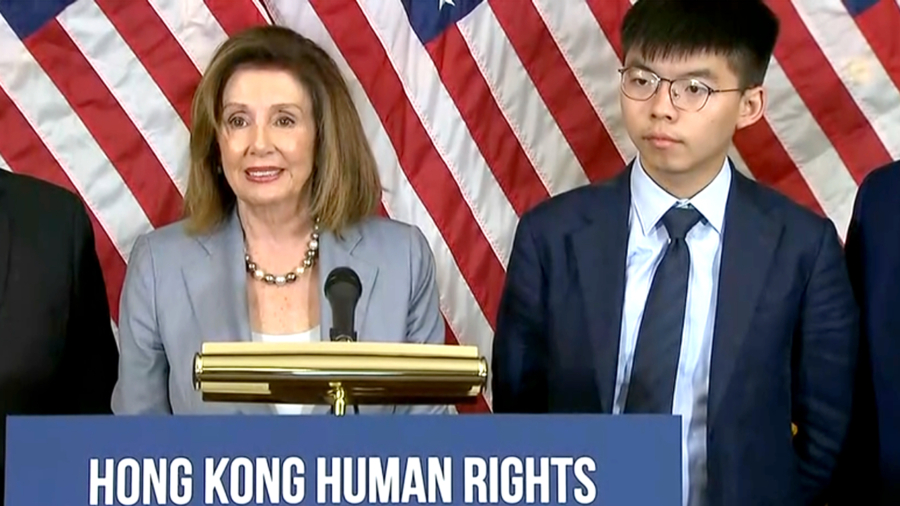 Pelosi, Bipartisan Lawmakers Throw Weight Behind Bill to Support Hong Kong Protests