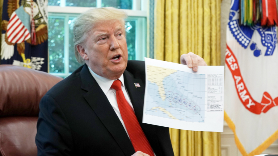 NOAA Says Trump Was Right About Hurricane Dorian’s Forecast Including Alabama